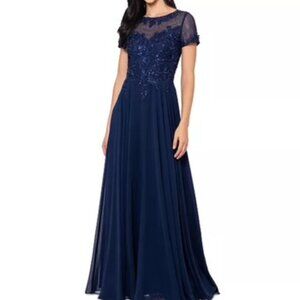 Xscape Petit Embellished Gown - Never Worn